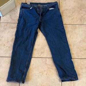 Levi's Men's Deep Blue Relaxed Jeans